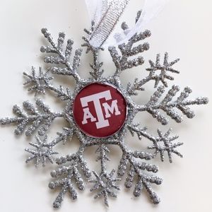 Texas A&M AGGIES Handmade Snowflake *NEW*